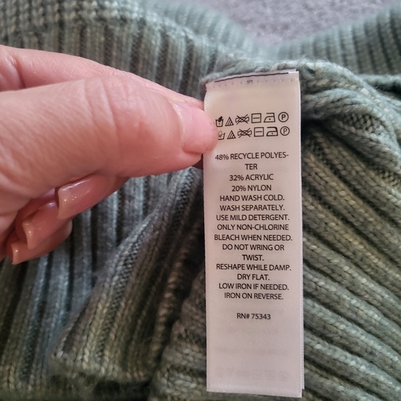 Cupcake & Cashmere Green Sweater XL - Picture 9 of 9